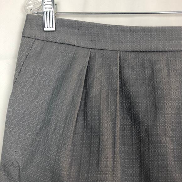Banana Republic Mid Rise Gray Mini Skirt 10 - Picture 3 of 10